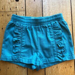 Tea Collection 3T Ruffle Woven Shorts *EUC*